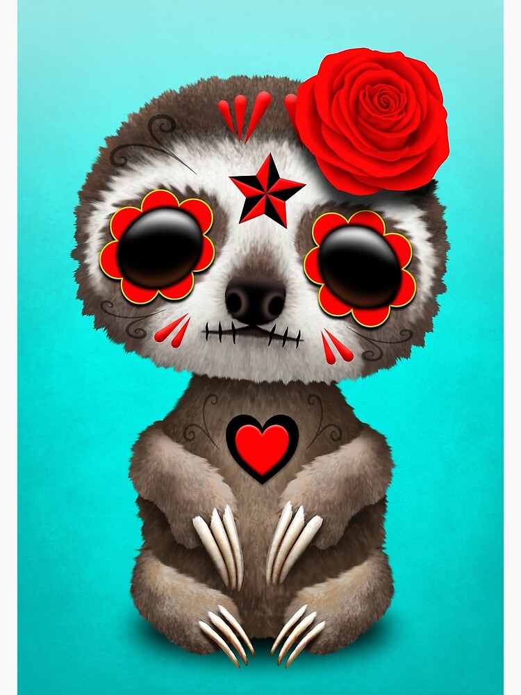 day of the dead sloth