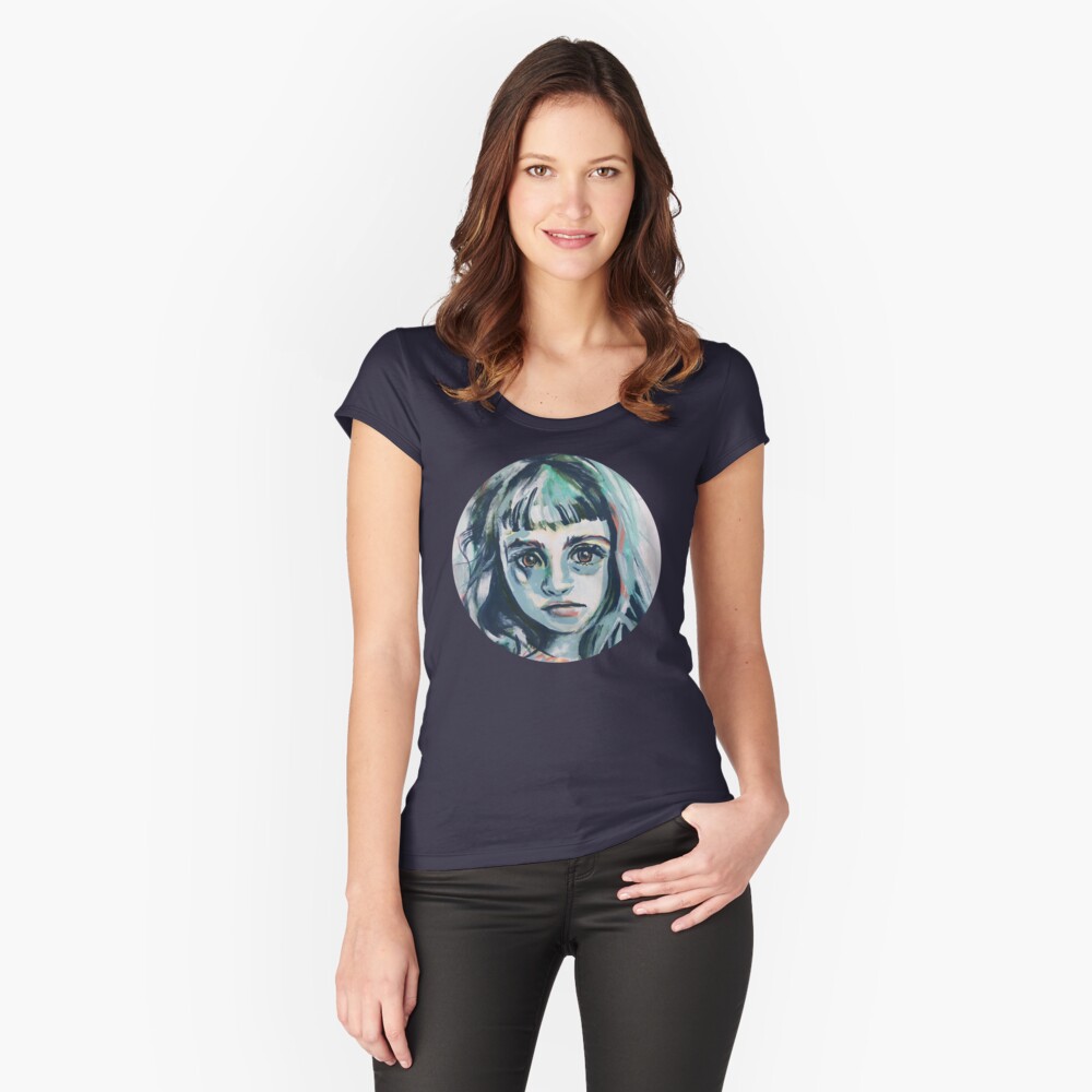 Item preview, Fitted Scoop T-Shirt designed and sold by ArtsyAnts.
