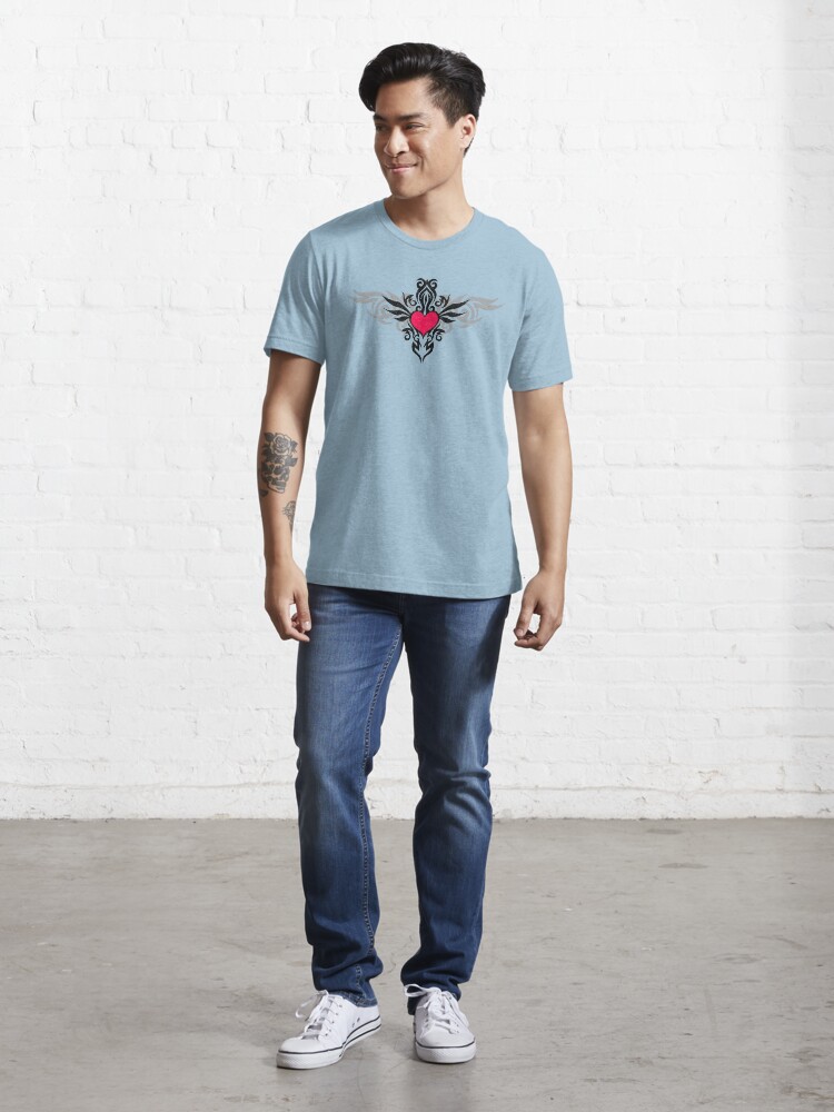 Alternate view of Tribal Heart Essential T-Shirt