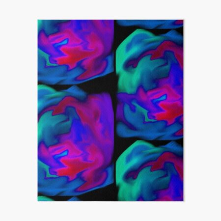 Colorful Tie Dye Water Color Paint Flow Rainbow Colors 60's