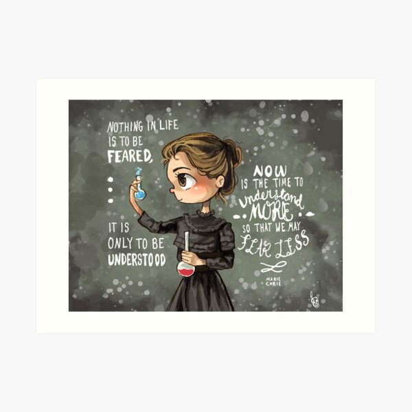 Marie Curie Art Print