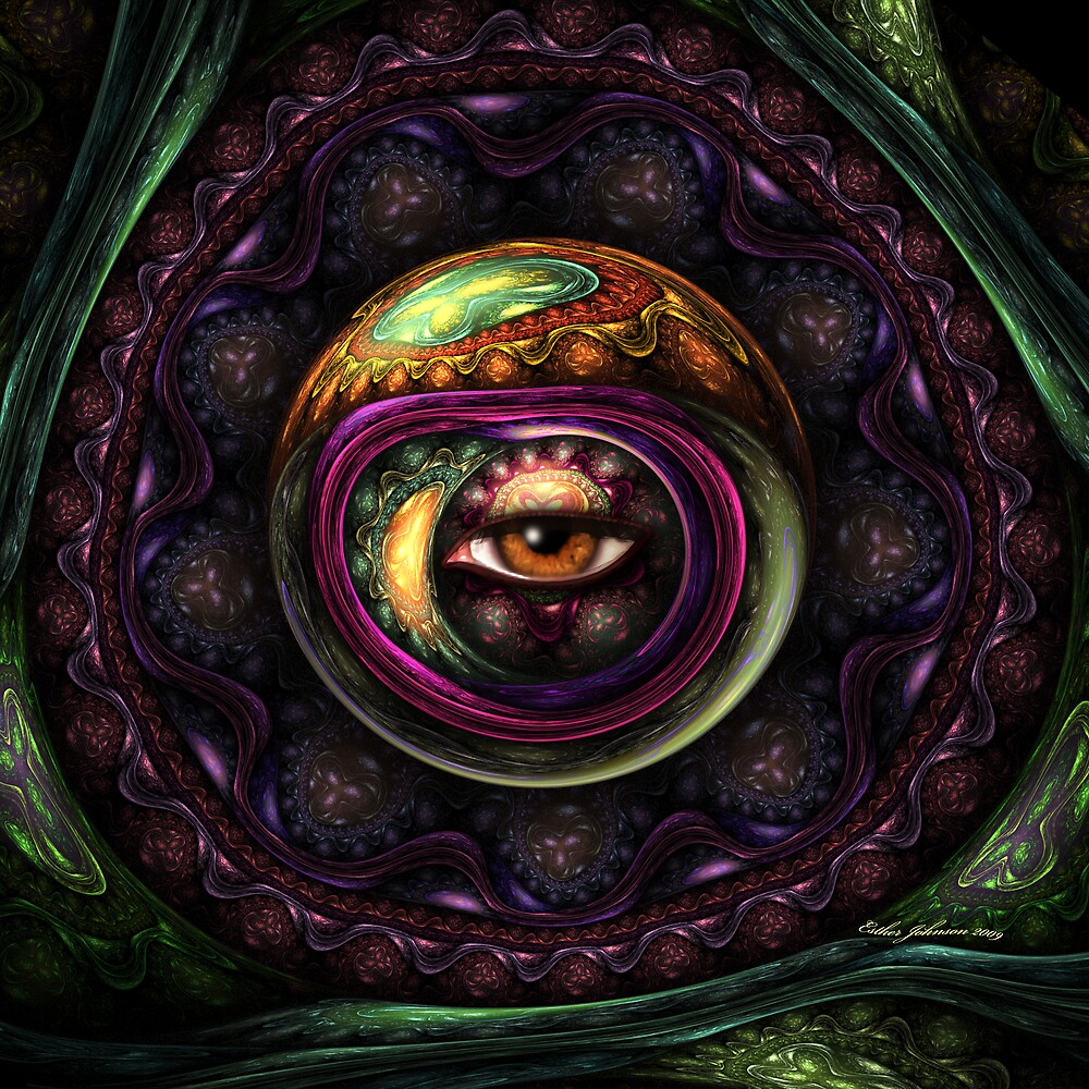 "Evil Eye" by Esther Johnson | Redbubble