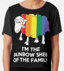 I'm The Rainbow Sheep Of The Family T-Shirt Chiffon Top
