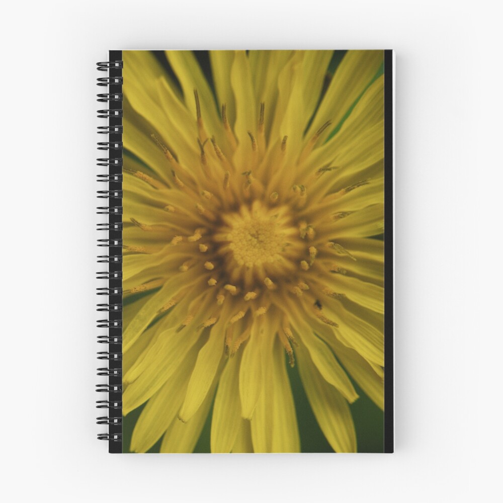 Vista previa del artículo con la obra «Cuaderno de espiral», diseñado y vendido por SyntaxStudio.