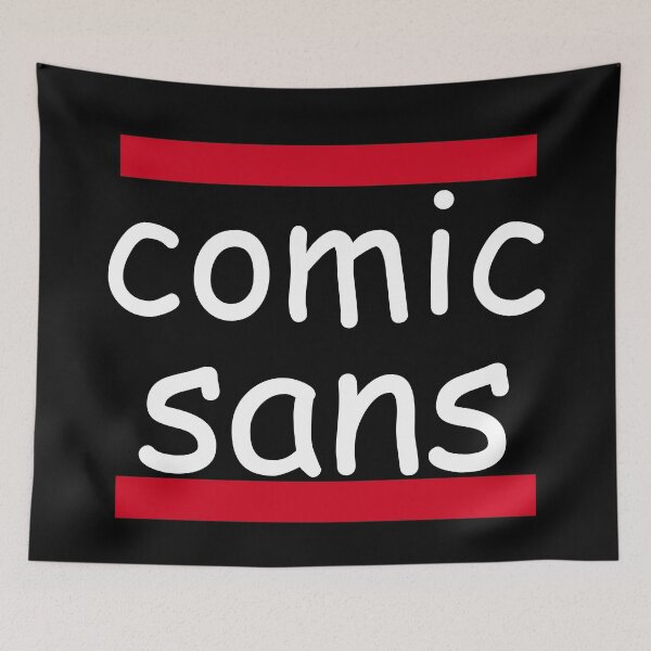 Item preview, comic sans designed and sold by AntiCommodities.