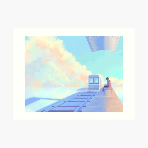 ghosting by #1 Art Print