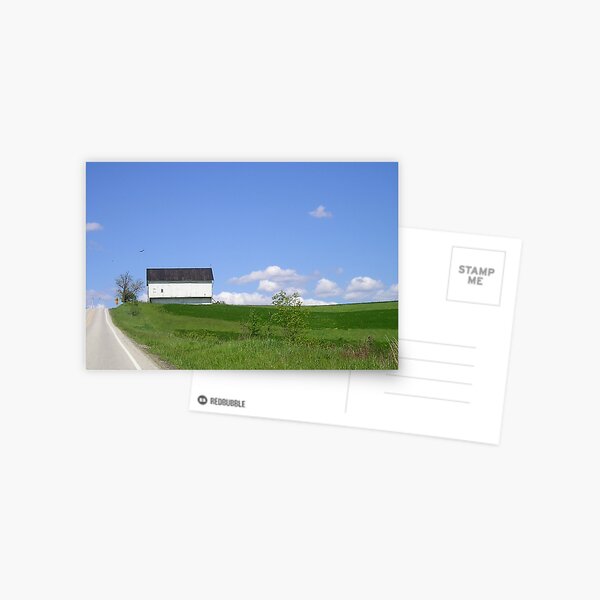 Long Roads Under an Ohio Sky Postcard
