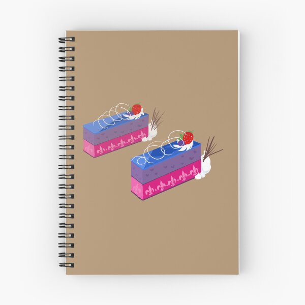Item preview, pastel de mousse de doble capa designed and sold by fellenleaf.