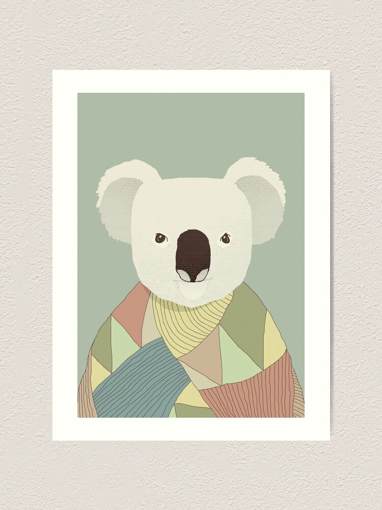 Vista alternativa de Lámina artística Koala caprichoso II