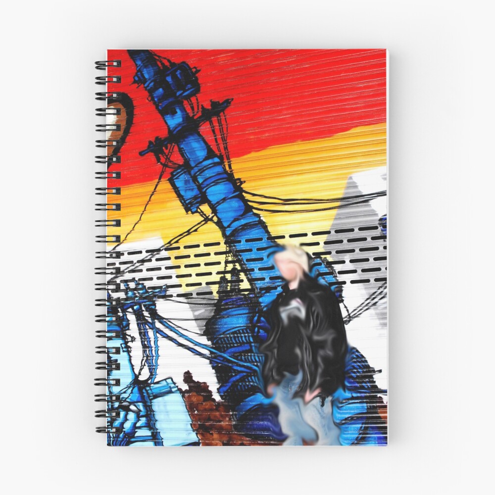 Item preview, Spiral Notebook designed and sold by evelynlarner.