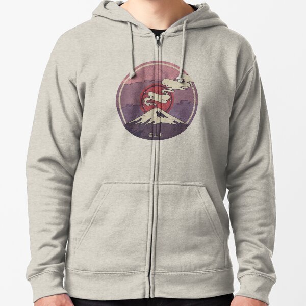 Fuji Zipped Hoodie