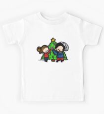 Bughead Weihnachtsbaum Kinder T-Shirt