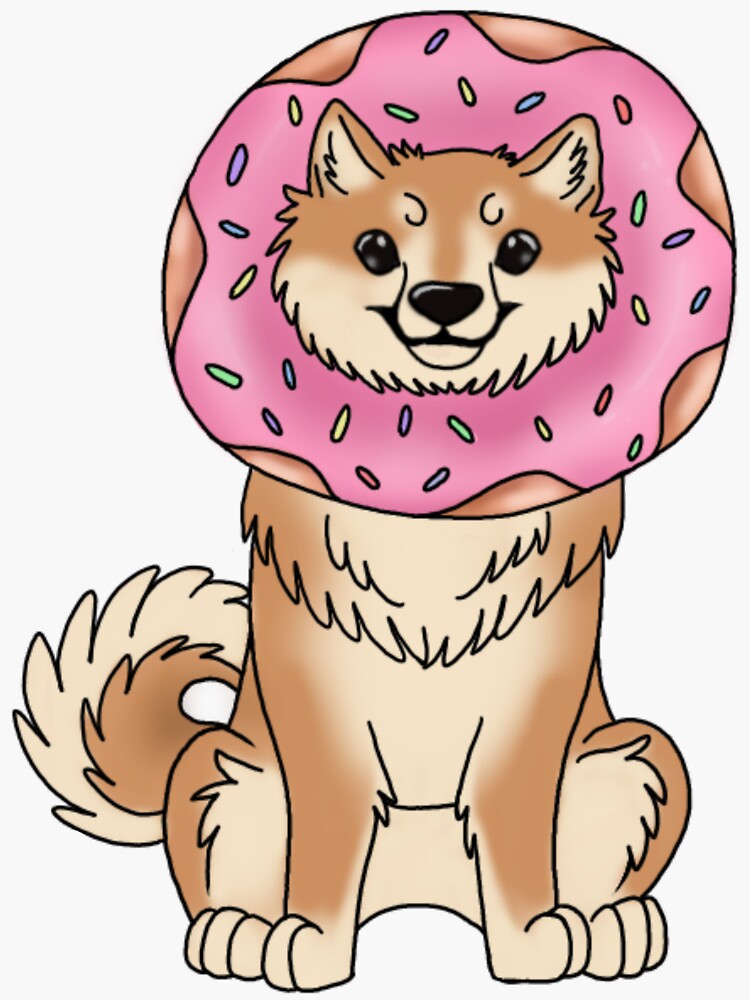 Donut Shibe by klovesbunnies