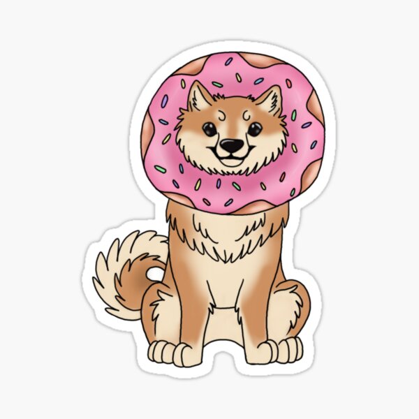 Donut Shibe Sticker