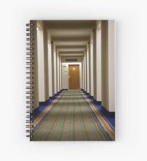 Hallway Stroll Spiral Notebook