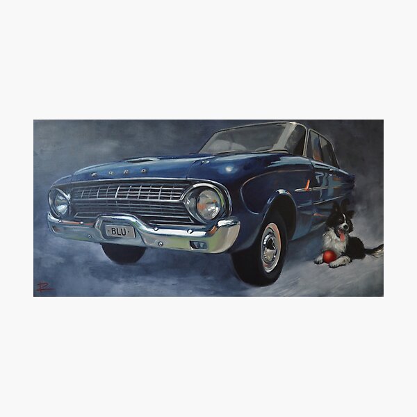BLU Feat. 1962 Ford XL Falcon Photographic Print