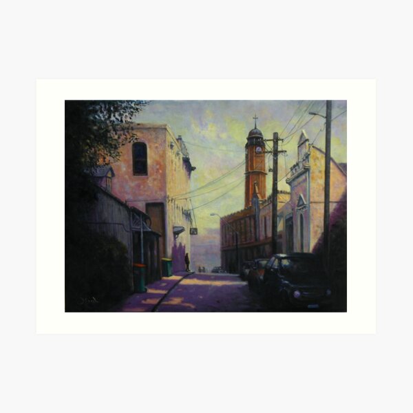 A Unique Narrative - Mary Street, Newtown, Sydney Art Print