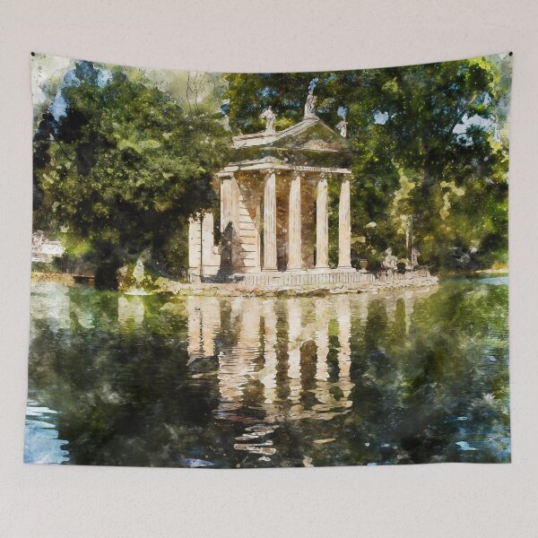 Item preview, Rome, Ancient Temple of Aesculapius designed and sold by AM FineArtPrints.