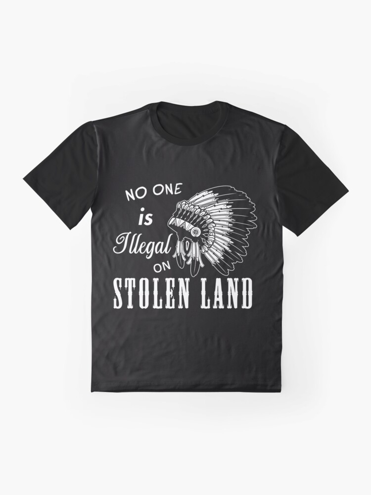 no one is illegal t shirt