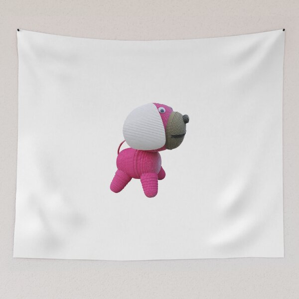 Item preview, The pink dog designed and sold by CrazyPaperCraft.