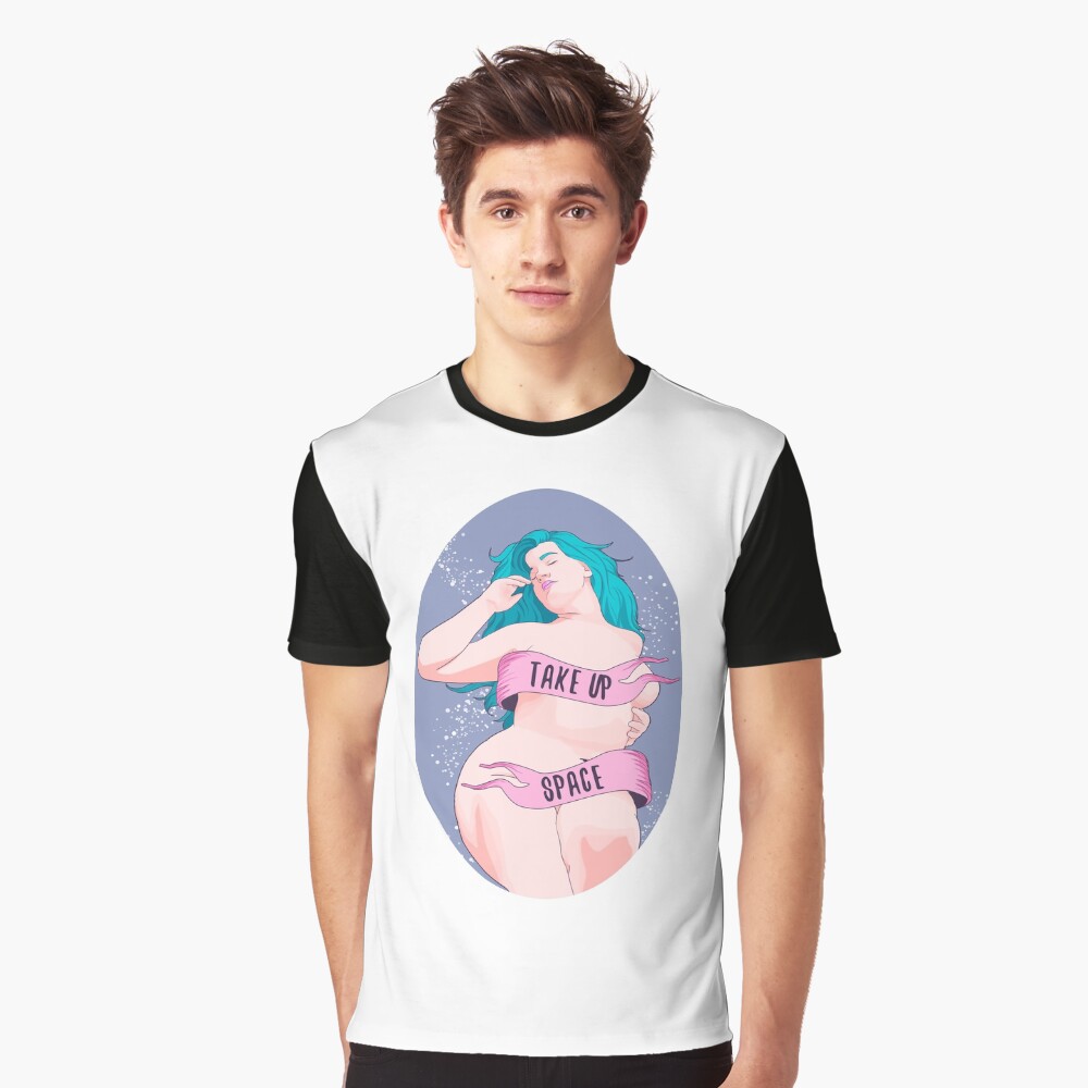 Vista previa del artículo con la obra «Camiseta gráfica», diseñado y vendido por ohnoballoons.