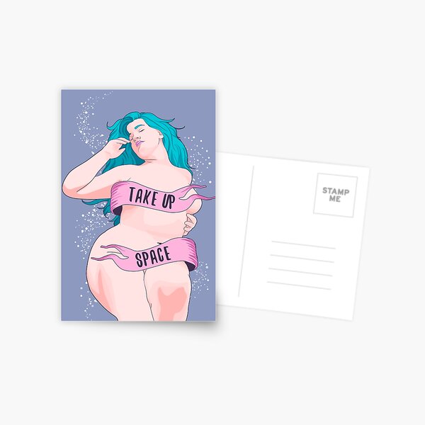 take up space Postcard
