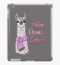 Funny Llama Cartoon iPad Case/Skin