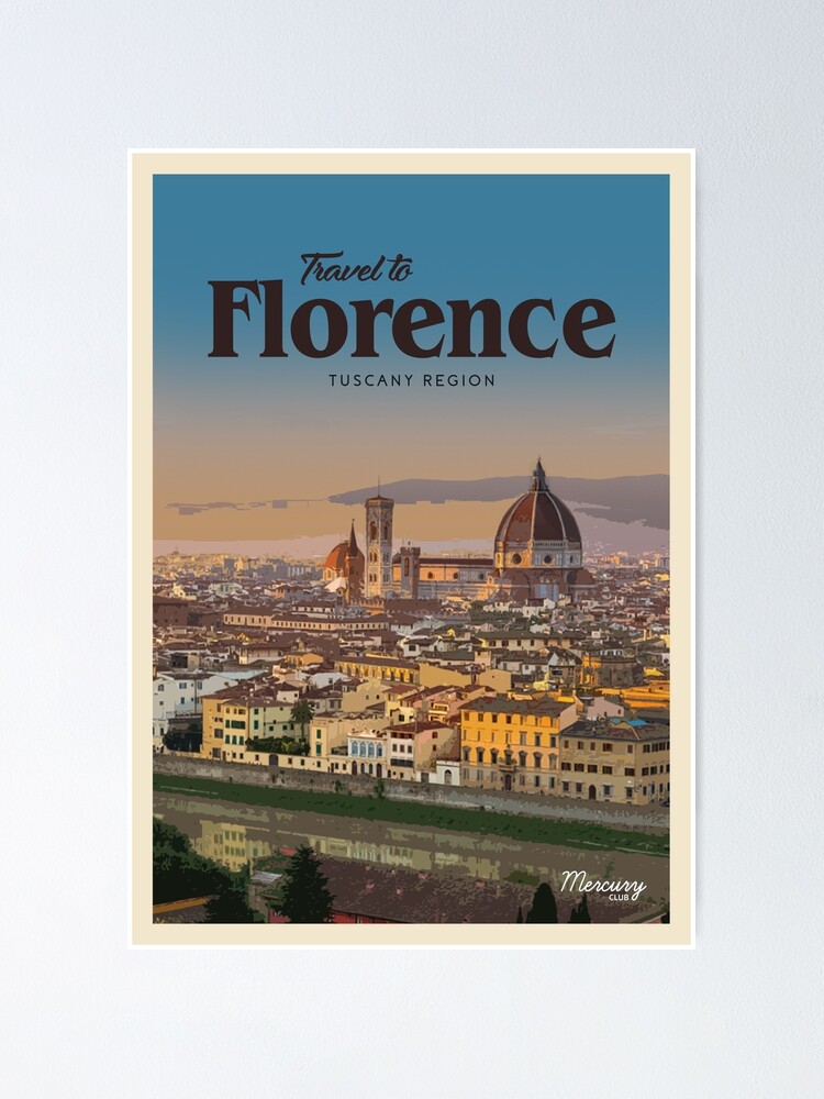 Alternate view of Florence Poster