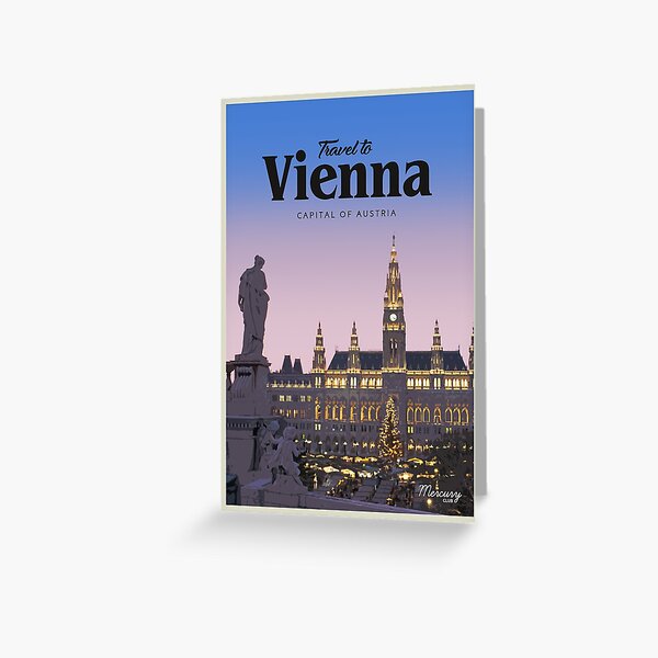 Vienna Greeting Card