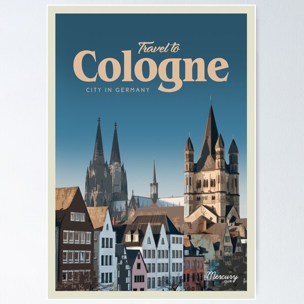 Item preview, Visit Cologne designed and sold by Callum Gardiner.
