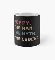 Taza Amapola El Hombre El Mito La Leyenda Padre Regalo