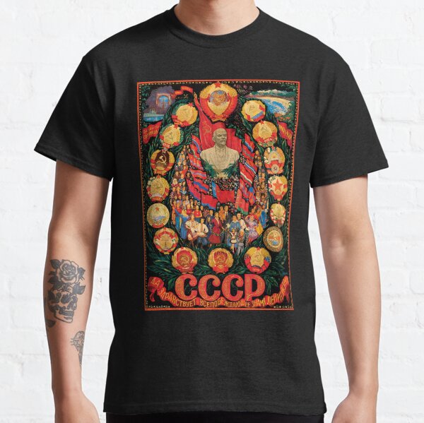 Long Live the All-Conquering Banner of Leninism! Classic T-Shirt