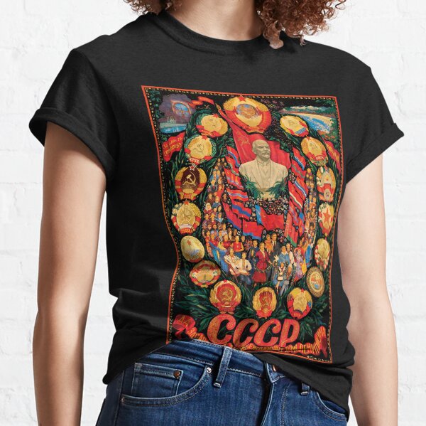 Long Live the All-Conquering Banner of Leninism! Classic T-Shirt
