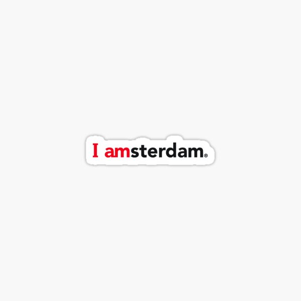 Je Amsterdam Sticker