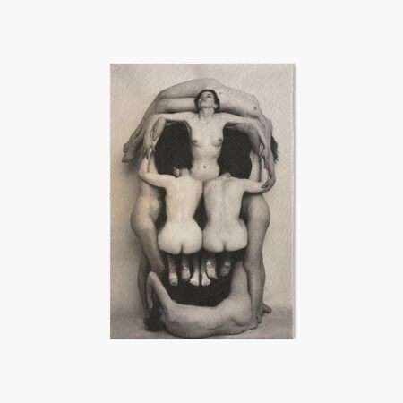 Dalí Skull Art Board Print