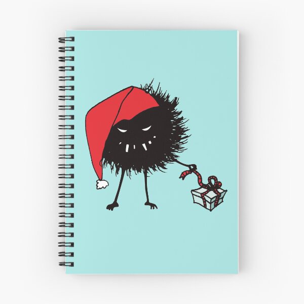 Item preview, Cute Goth Christmas Bug With Present designed and sold by Boriana Giormova.