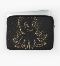 Animal cartoon comic golden ornament Gold Laptop Sleeve