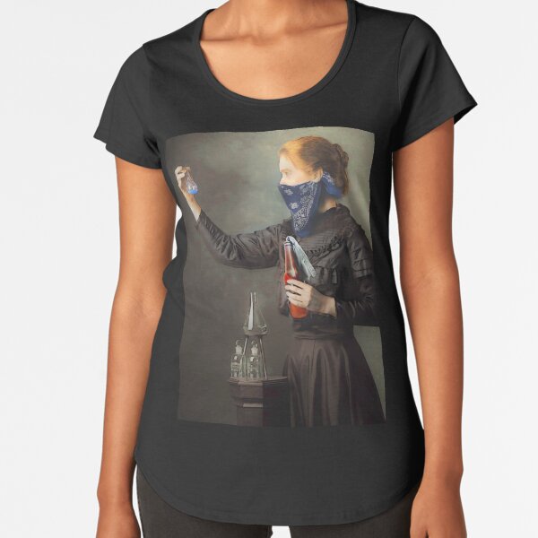 Chemistry Lesson Premium Scoop T-Shirt