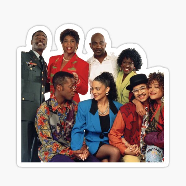 A Different World Characters Sticker