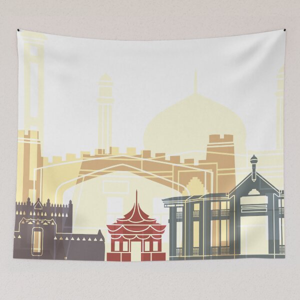 Item preview, Quetta skyline poster  designed and sold by paulrommer.