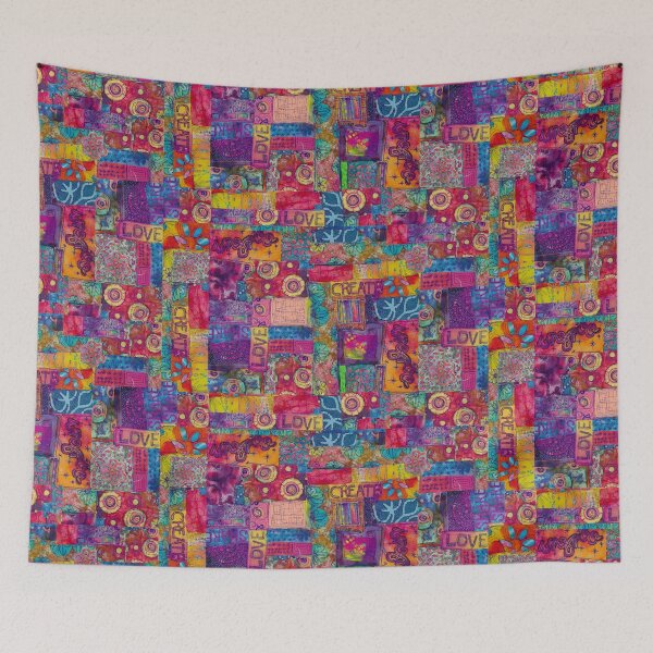 Item preview, Quilted Art Panel designed and sold by gfranksnz.