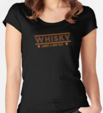 Whisky Women's Fitted Scoop T-Shirt