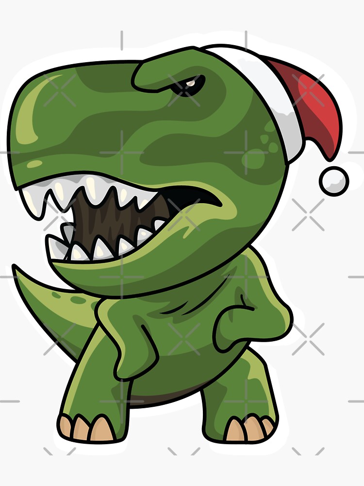 Angry Rex - Dinosaur Sticker