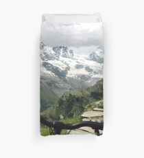 Mountain Bike Duvet Cover