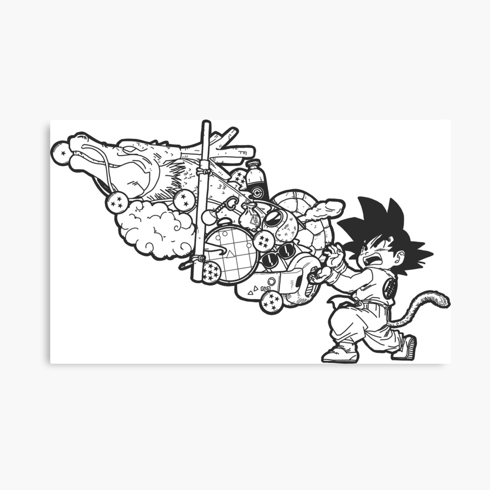 Lamina Fotografica Goku Kamehameha Drawing Goku Black Drawing Goku Art Fan De D34thdesing Redbubble Connect with other artists and watch other cartoons drawings. redbubble