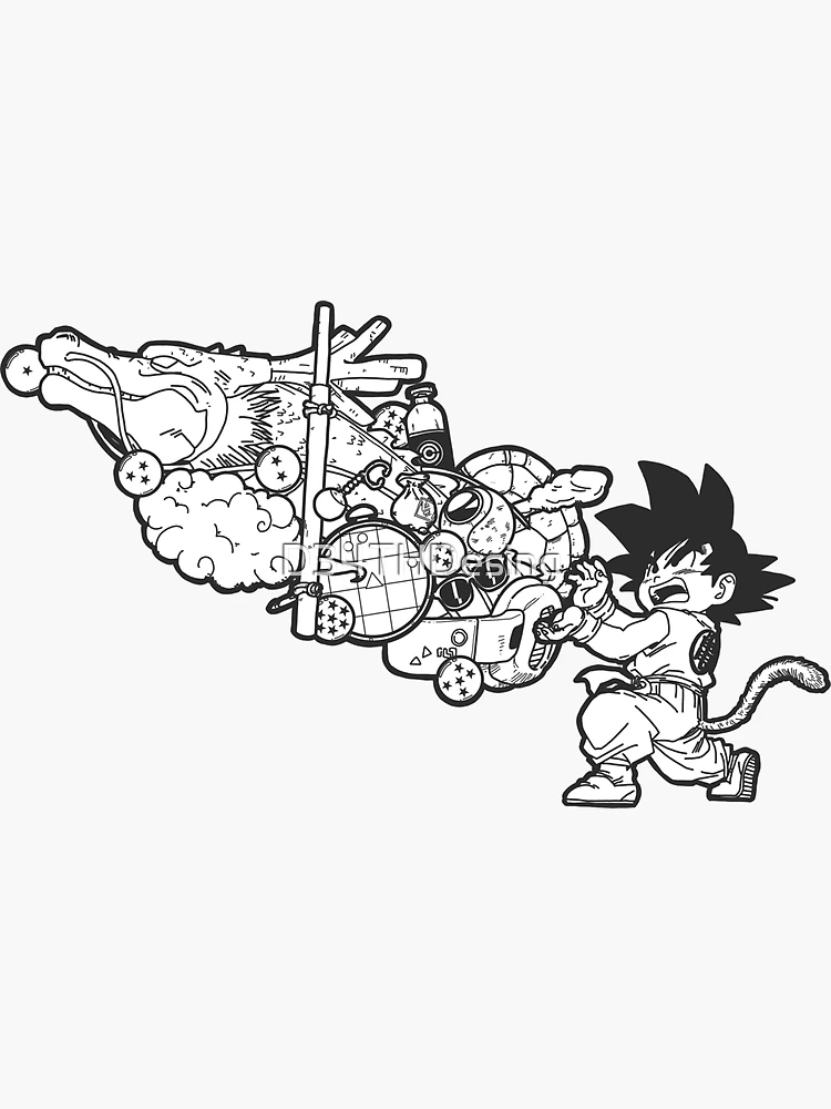 Goku's Kamehameha - Jojo - Drawings & Illustration, Entertainment