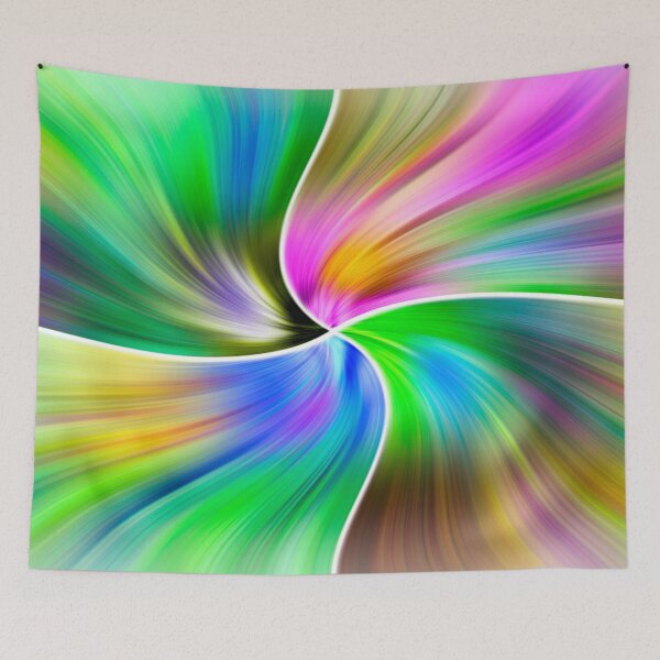 Item preview, Colour Cocaine Twirl Quarters designed and sold by FOLK ART FUSION by heidiannemorris.