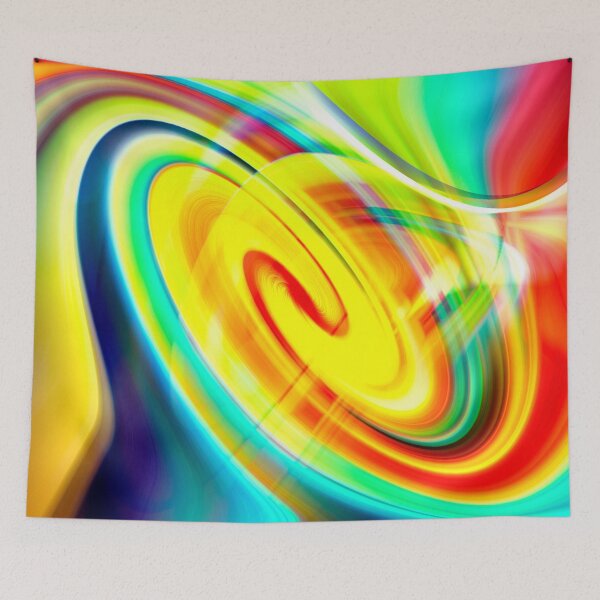 Item preview, The MOST Colourful Wormhole in the Universe designed and sold by FOLK ART FUSION by heidiannemorris.