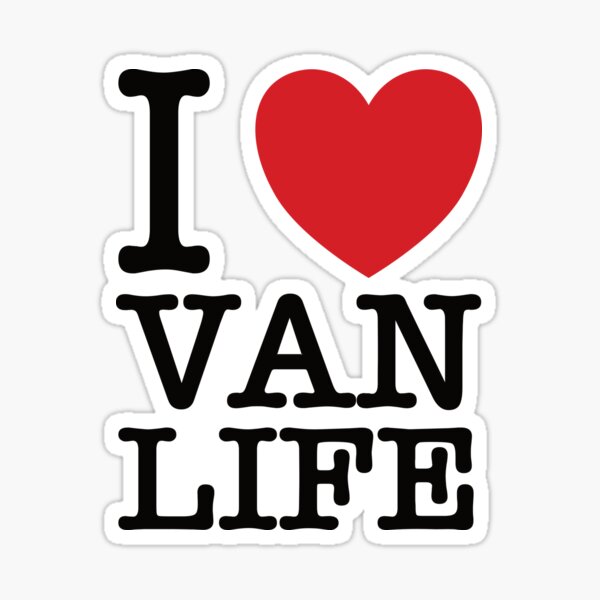 J'aime Vanlife Sticker