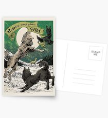 Postales Regocíjate y permanece SALVAJE